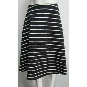 Elizabeth and James Akemi navy+ white skirt